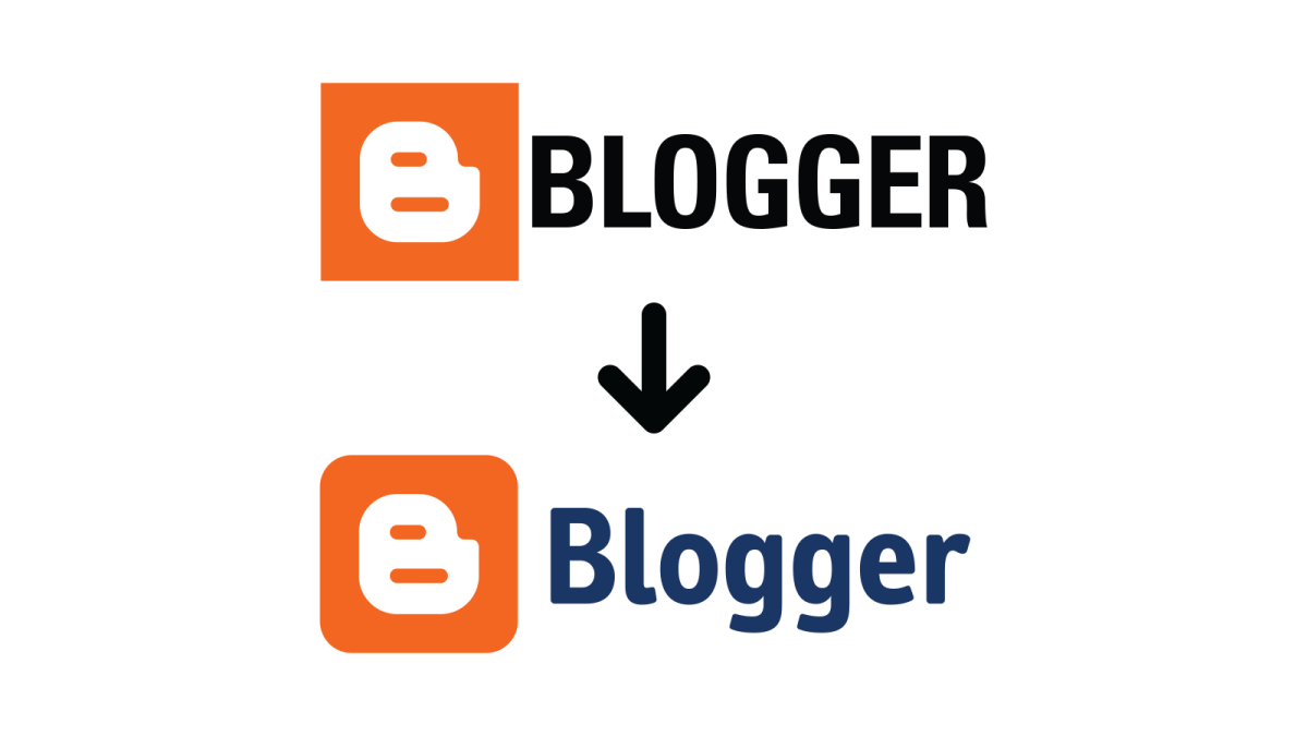 Blogger logo change